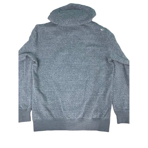 O’Neill SMALL Womens Mens Long Sleeve Zip Hoodie Heather Blue - Picture 6 of 9